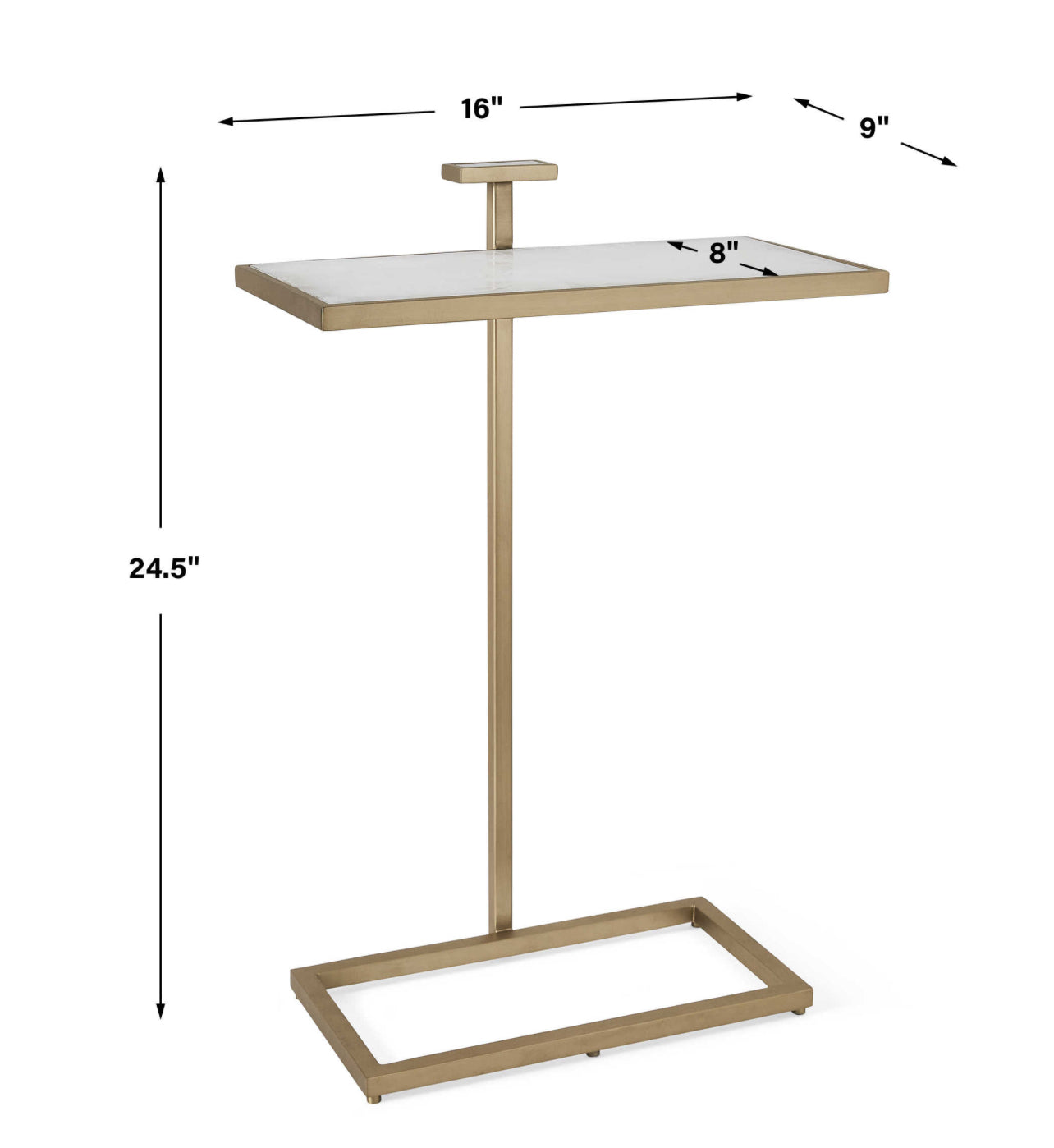 Jewel Pull Up Accent Table