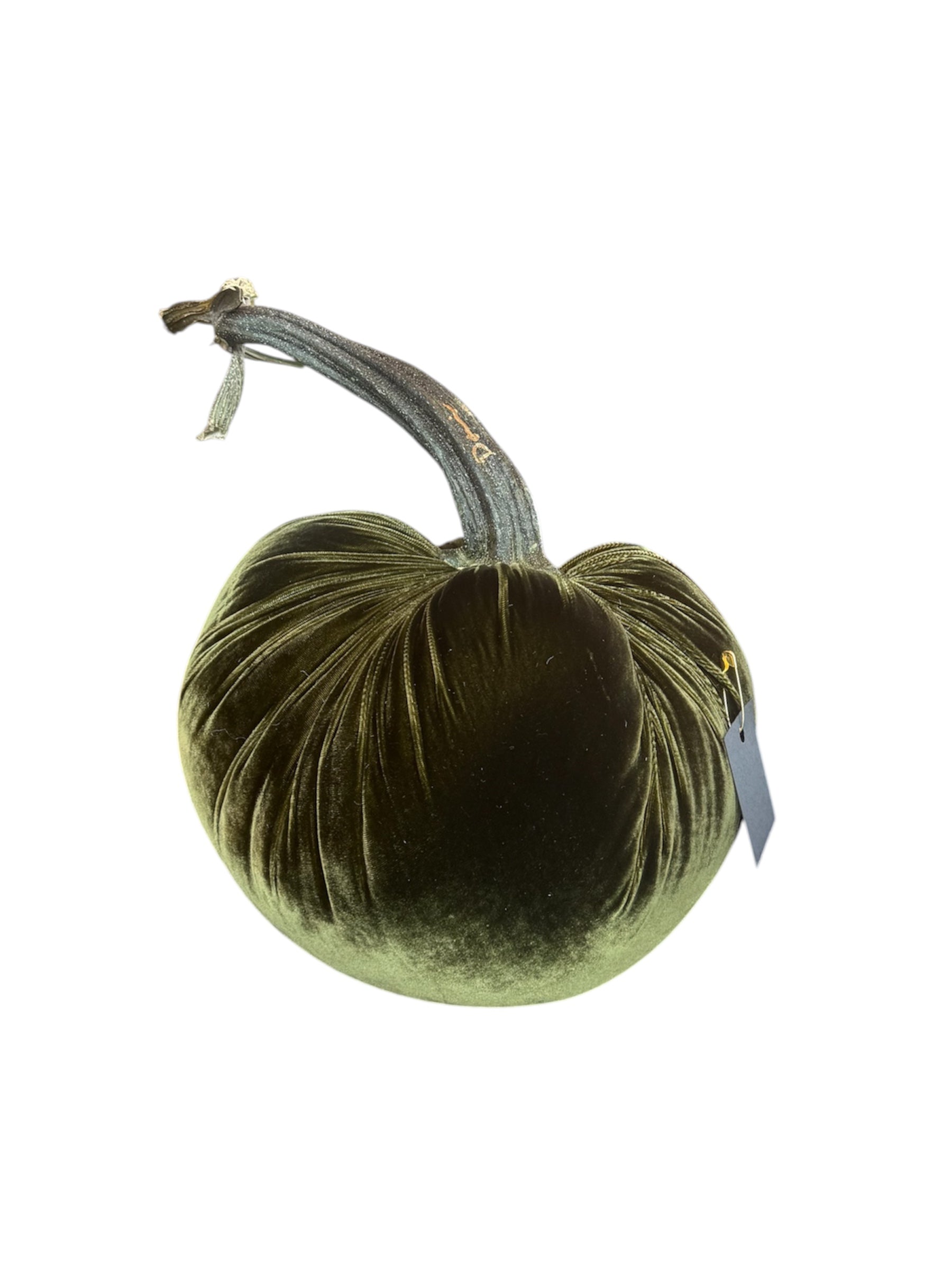11" Jumbo Junior Velvet Pumpkin (each stem will differ)
