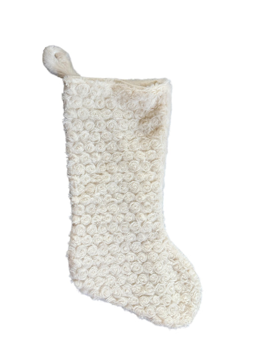 Soft Rose Paterned Stocking