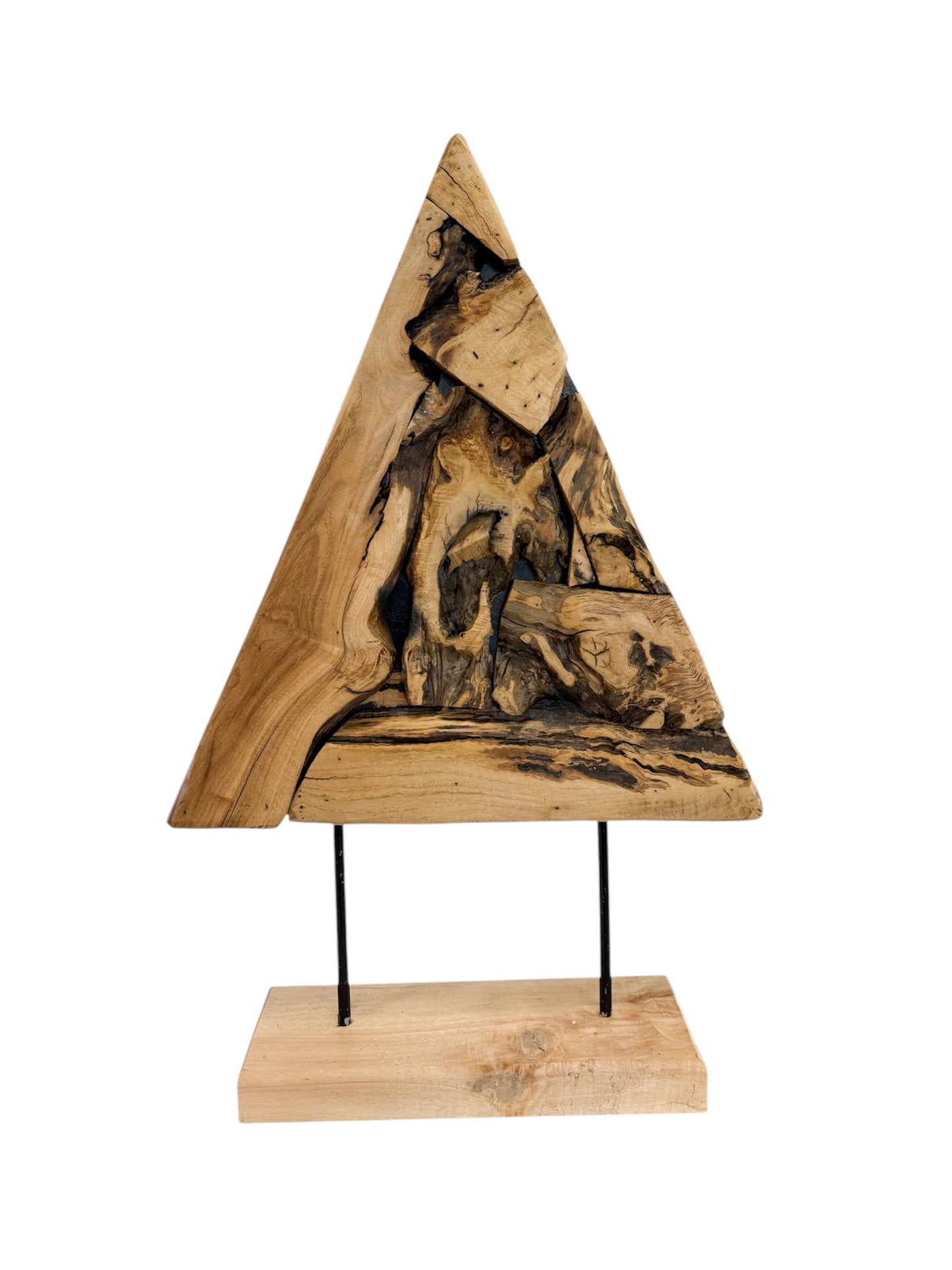 Wood Tree Table Decor