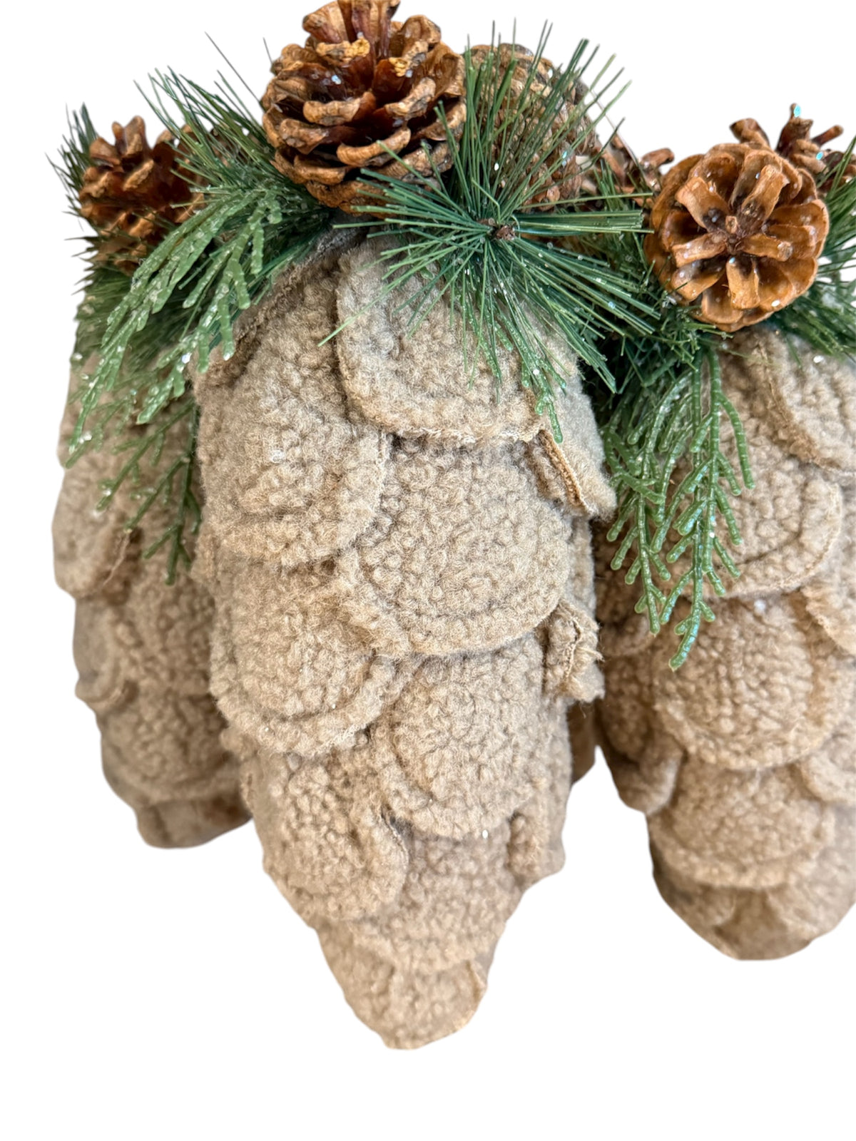 Sherpa Pinecone Bundle - Brown