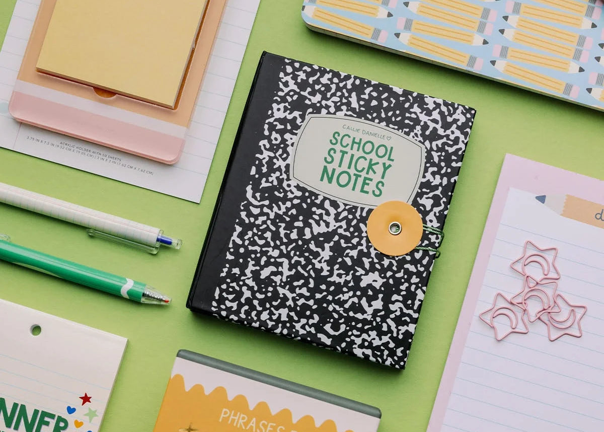 School Sticky Notes Set