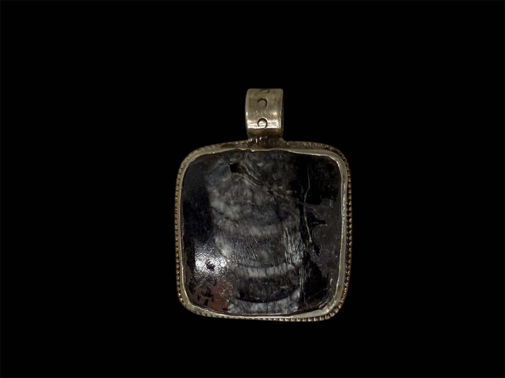 Black Picasso Marble Pendant