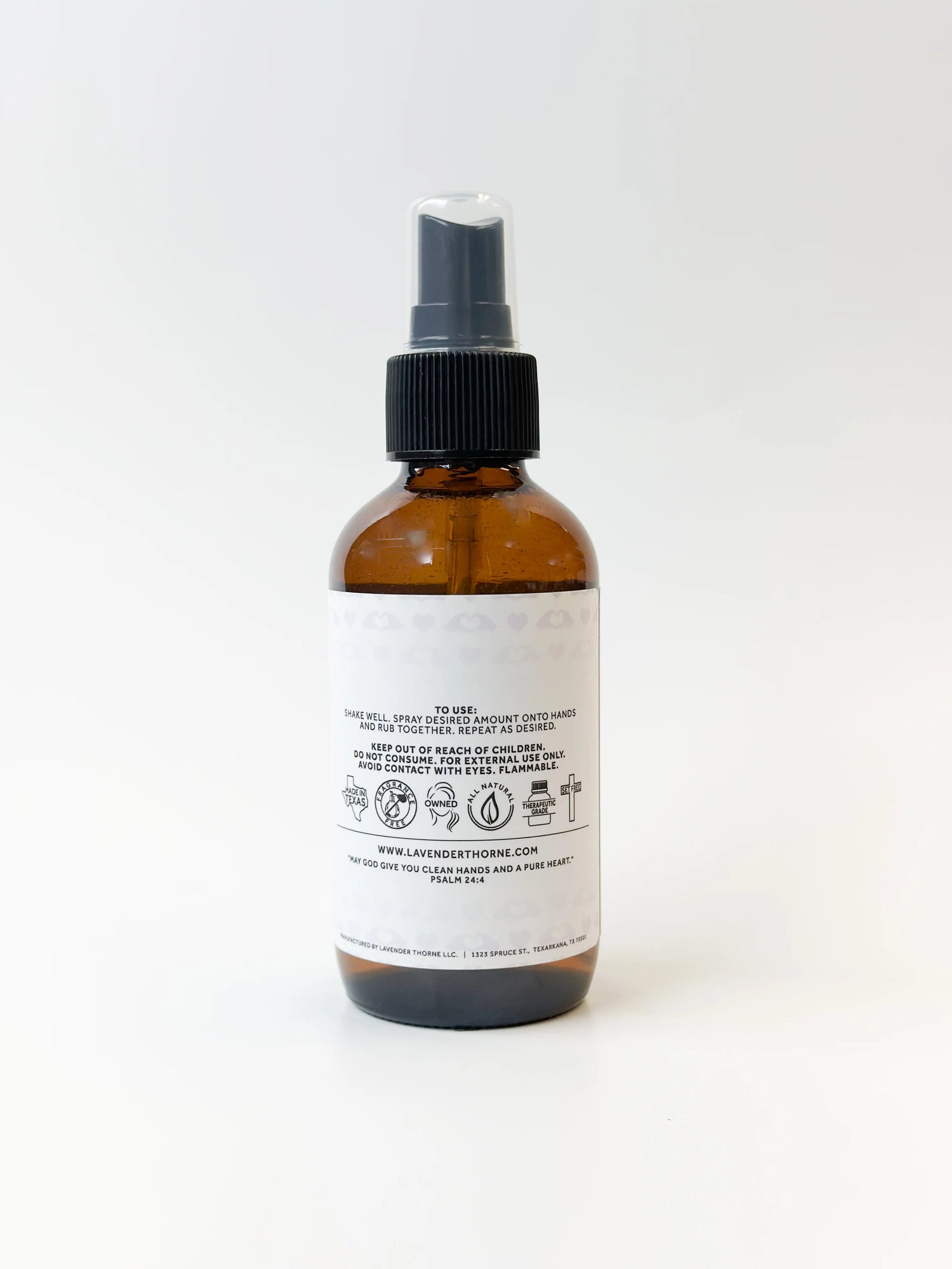 Clean Hands, Pure Heart - 4 oz. Hand Spray