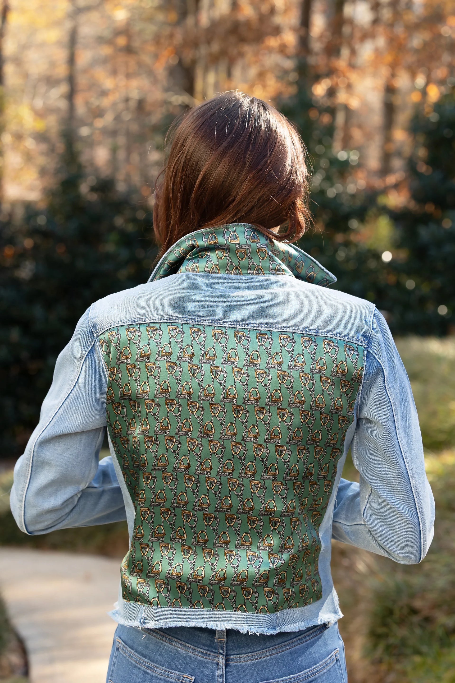 Light Green Stirrups Jacket