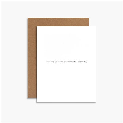 Most Beautiful Birthday Greeting Card