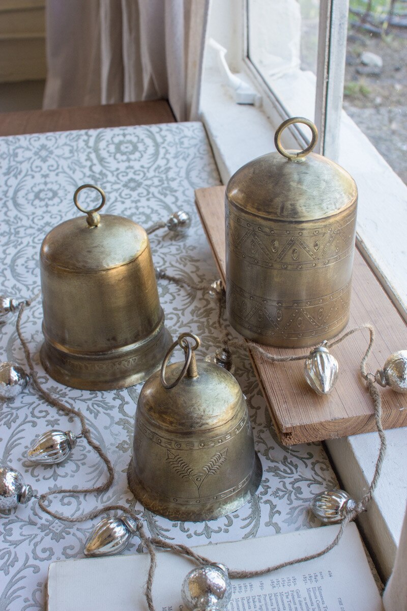 BRASS FINISH BELLS