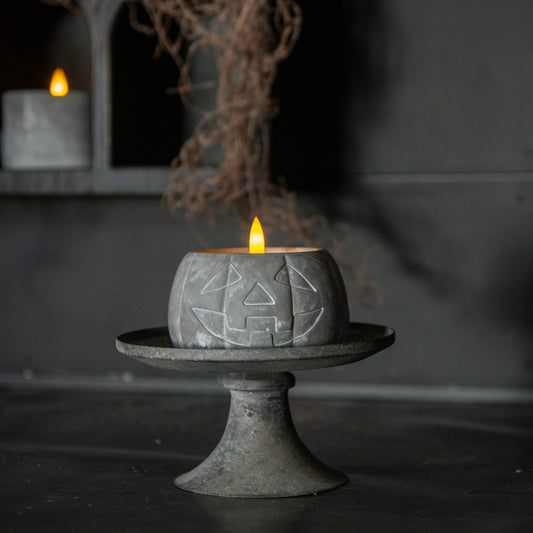 3" JACK-O-LANTERN 3D FLAME CANDLE