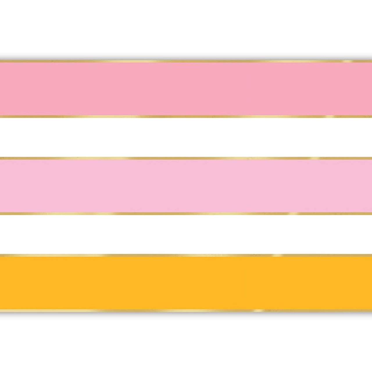 Cabana Stripe Paper Table Runner