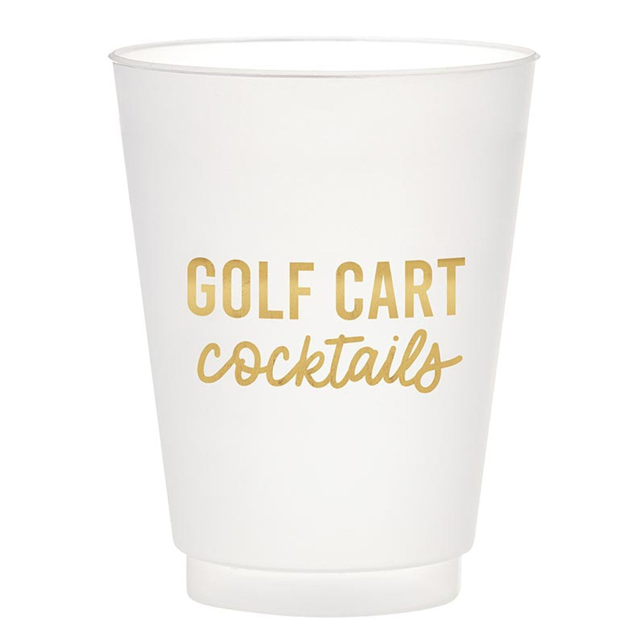 Golf Cart Cocktails Frost Cups (6 ct)