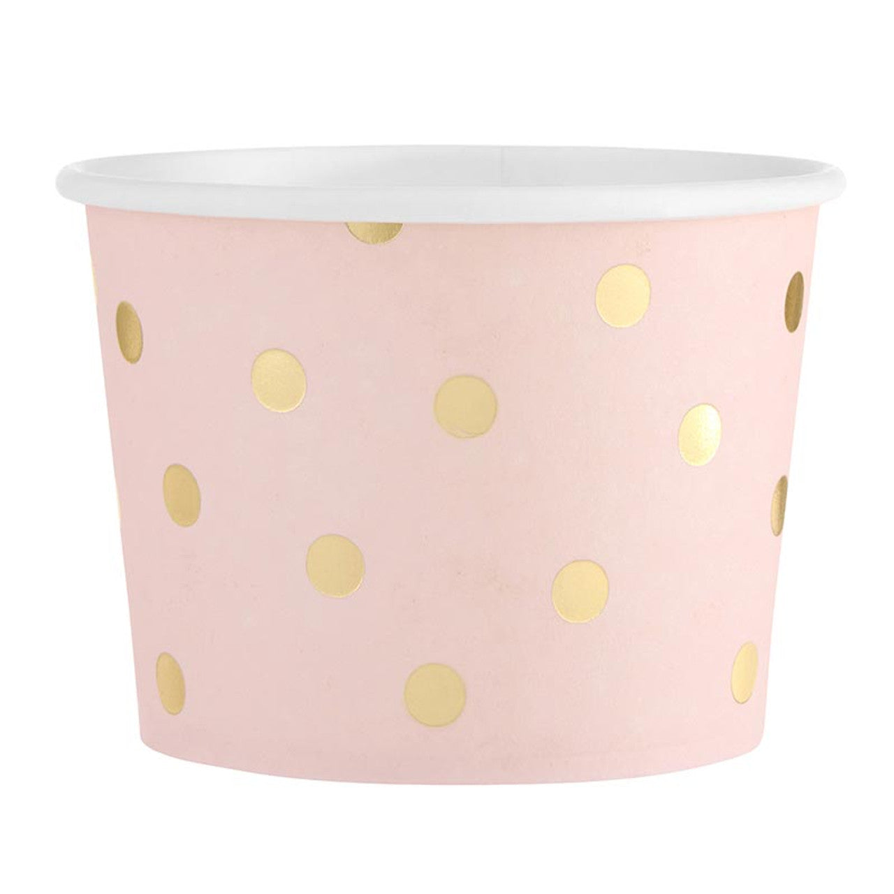 Treat Cups - Gold Dots 16pk