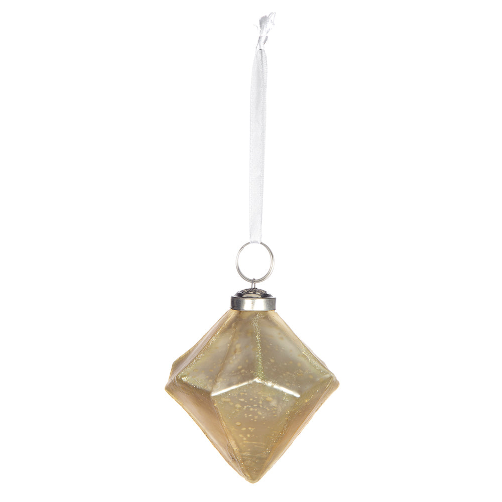 Gold Jewel Christmas Ornament