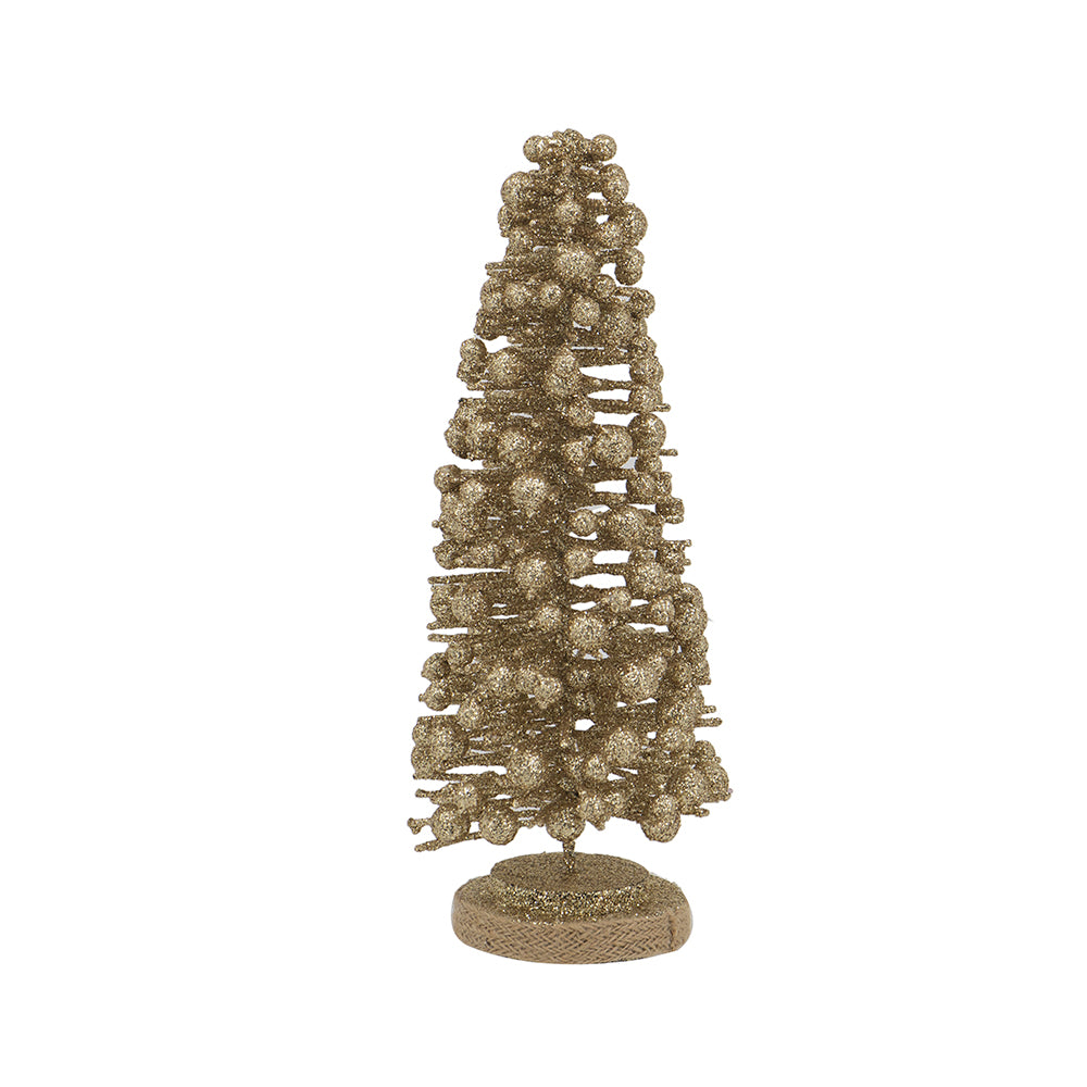 12" Gold Christmas Tree