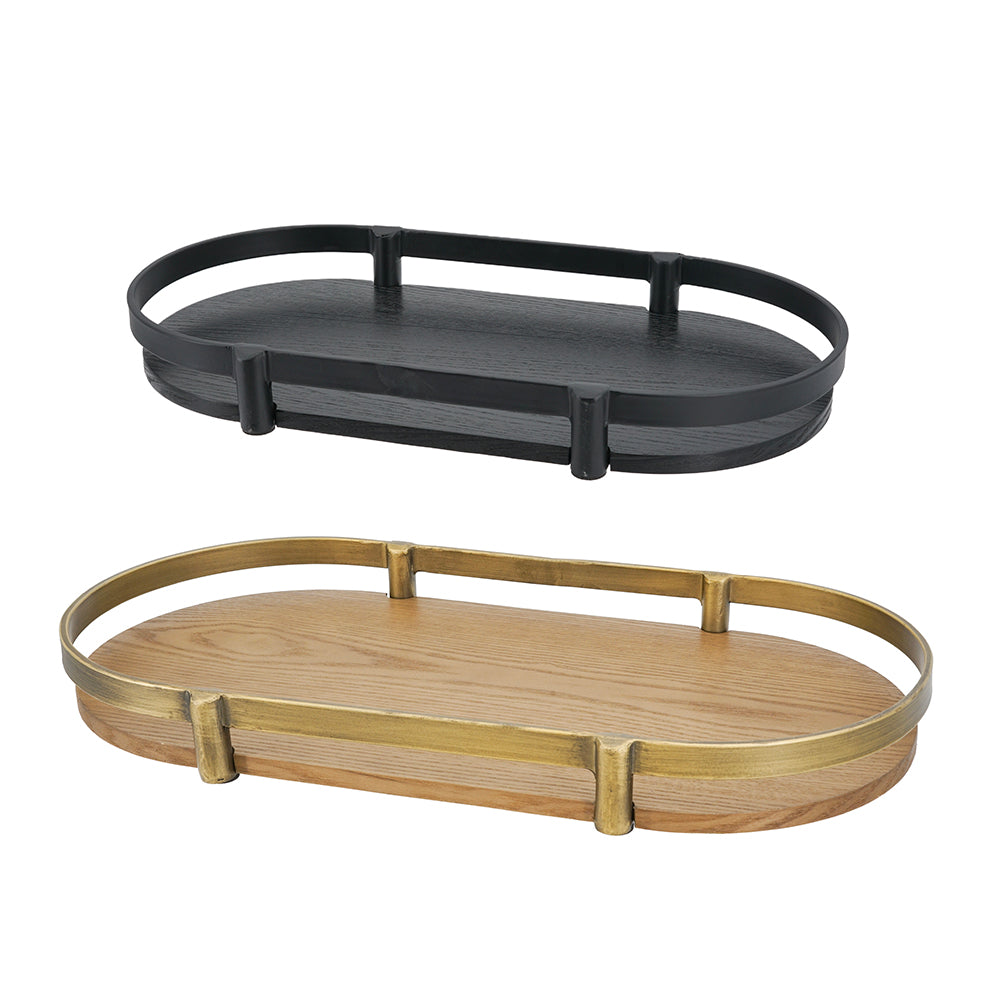 Wood Trays - Set of 2