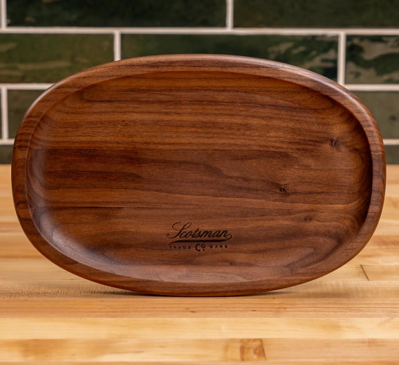 Walnut Oval Carving Board