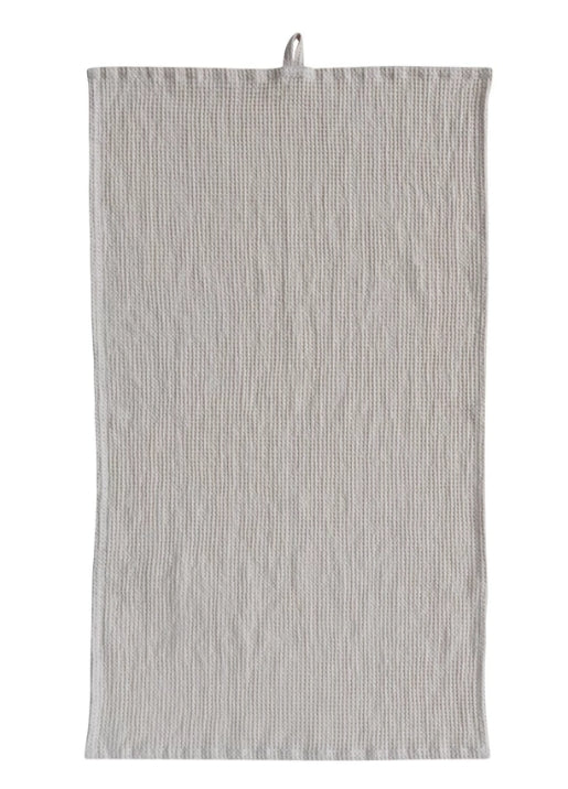 Oversized Waffle Tea Towel with Loop
