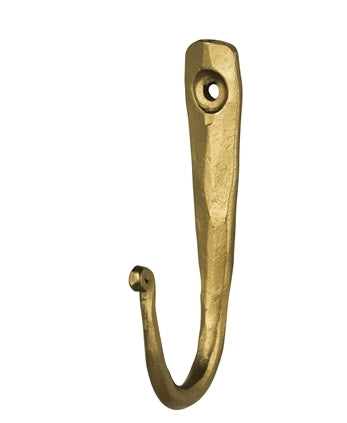 Ridge Wall Hook - Brass