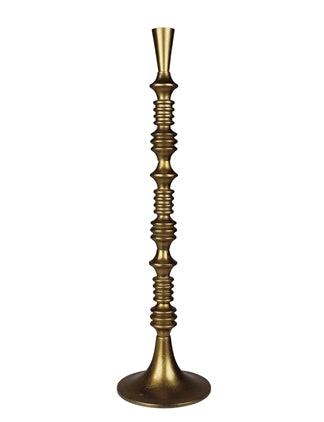 Eliad Taper Holder, Brass - Large