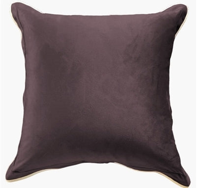 Velvet Pillow - Eggplant