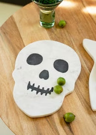 Skull Marble Cheese Board