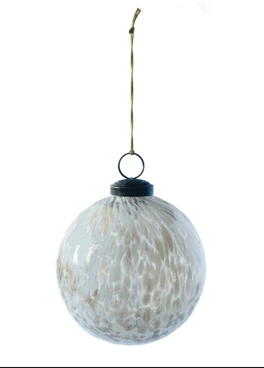 Confetti Glass Ball Ornament (SET OF 3)