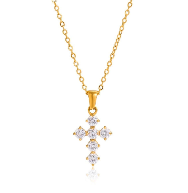 Mini Cross Necklace