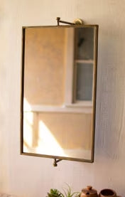 Rectangle Rotating Wall Mirror