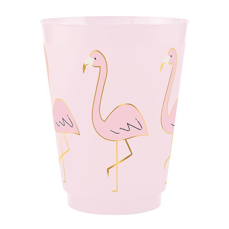 Flamingos Frost Cups (set of 8)