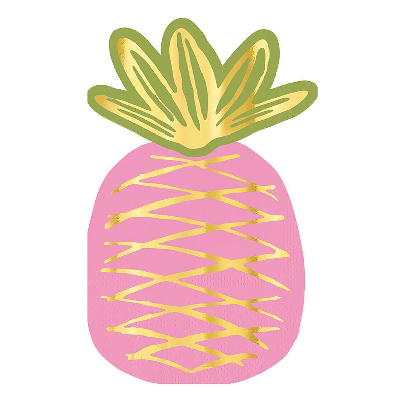 Pineapple Shaped Napkins (20 ct)