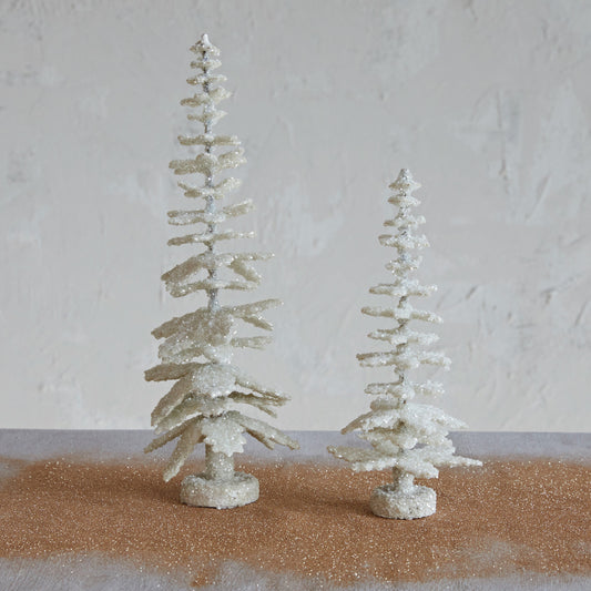 4" Round x 9"H Paper Tree w/