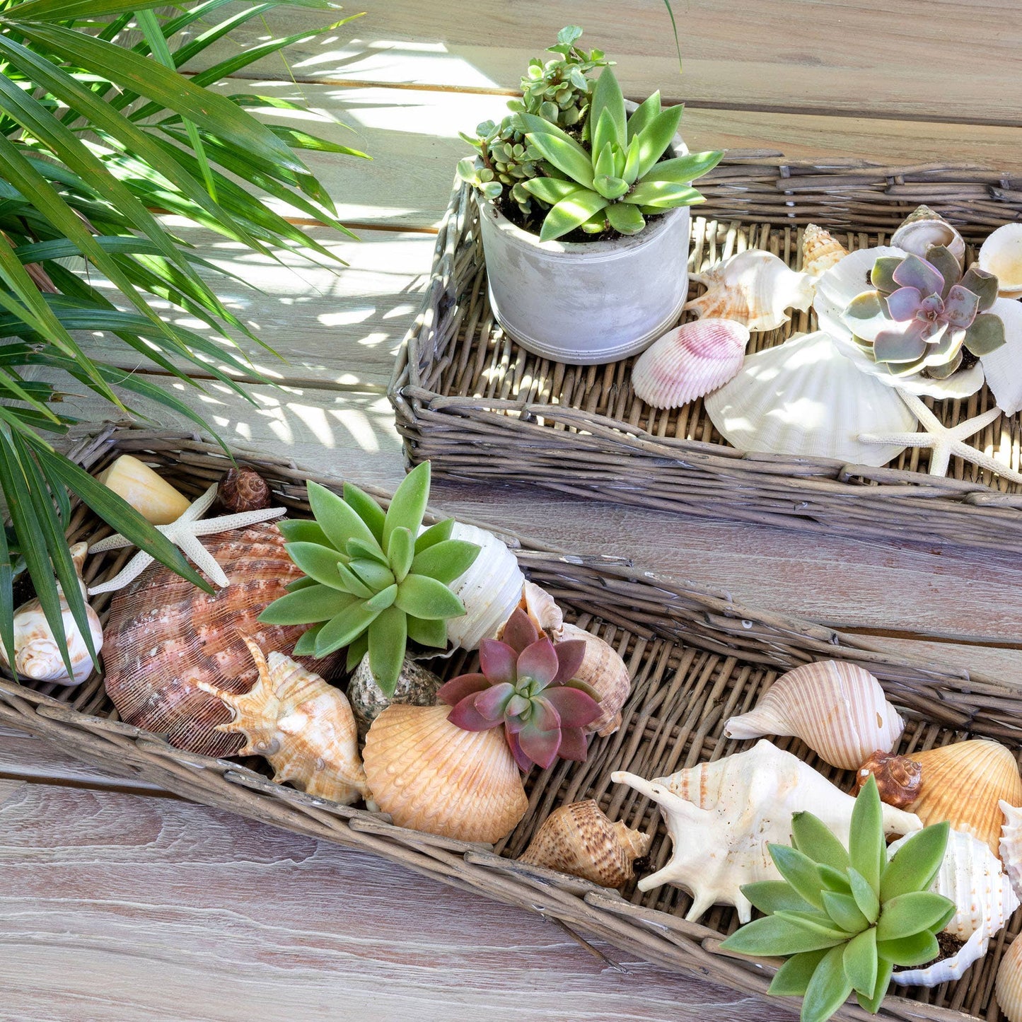 Rattan Woven Bread Trays