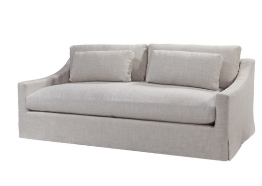 Dune 84" Slipcovered Sofa Floris Linen