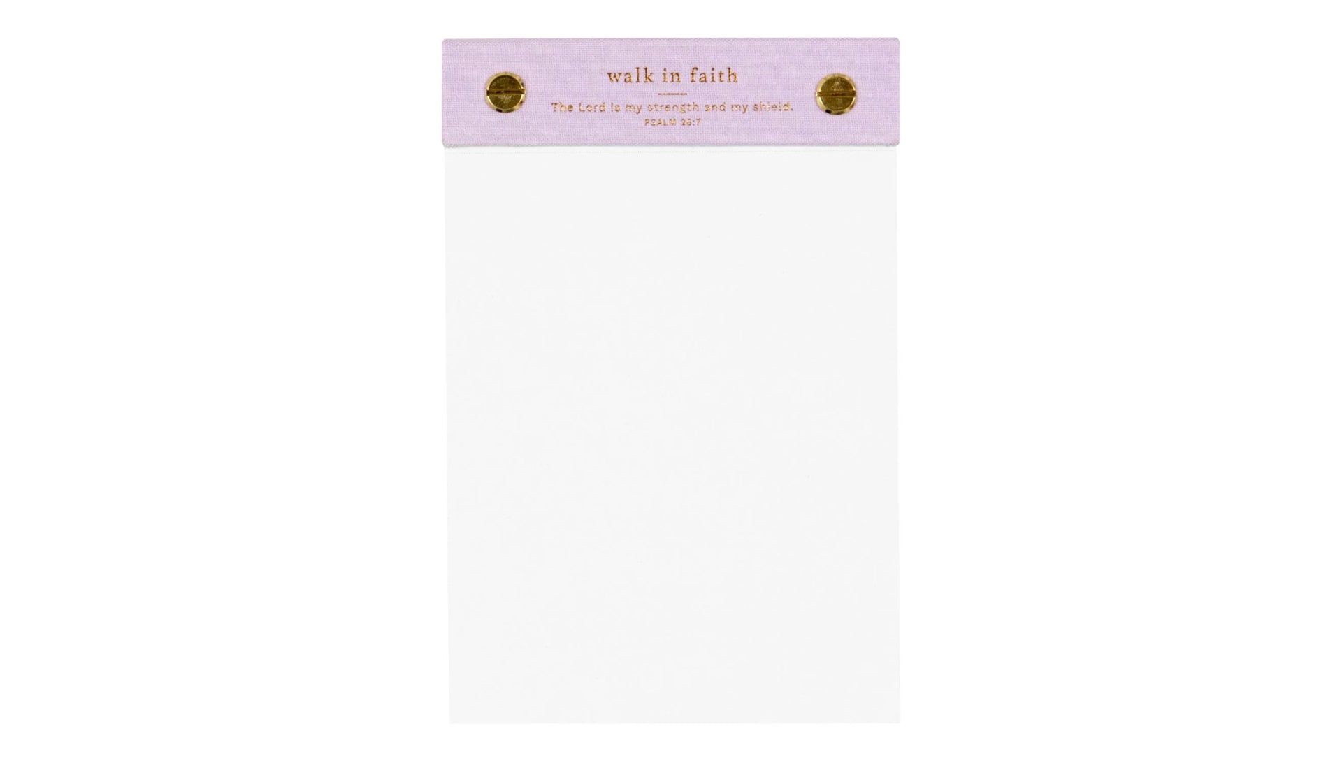 Walk In Faith Notepad