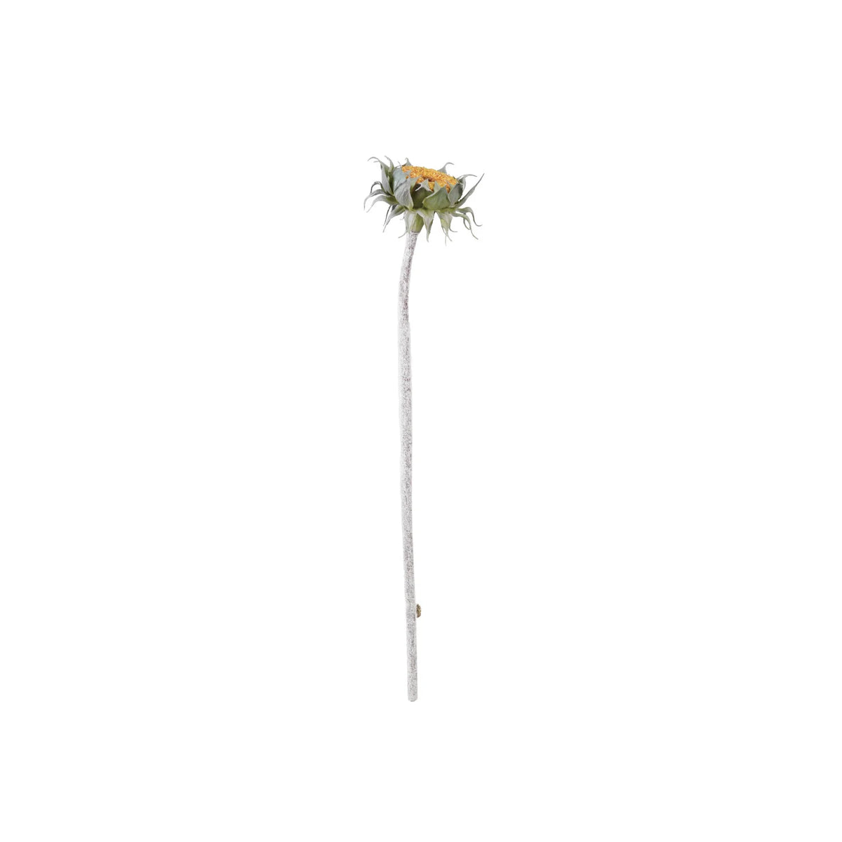 Faux Sunflower Stem, Yellow 24"