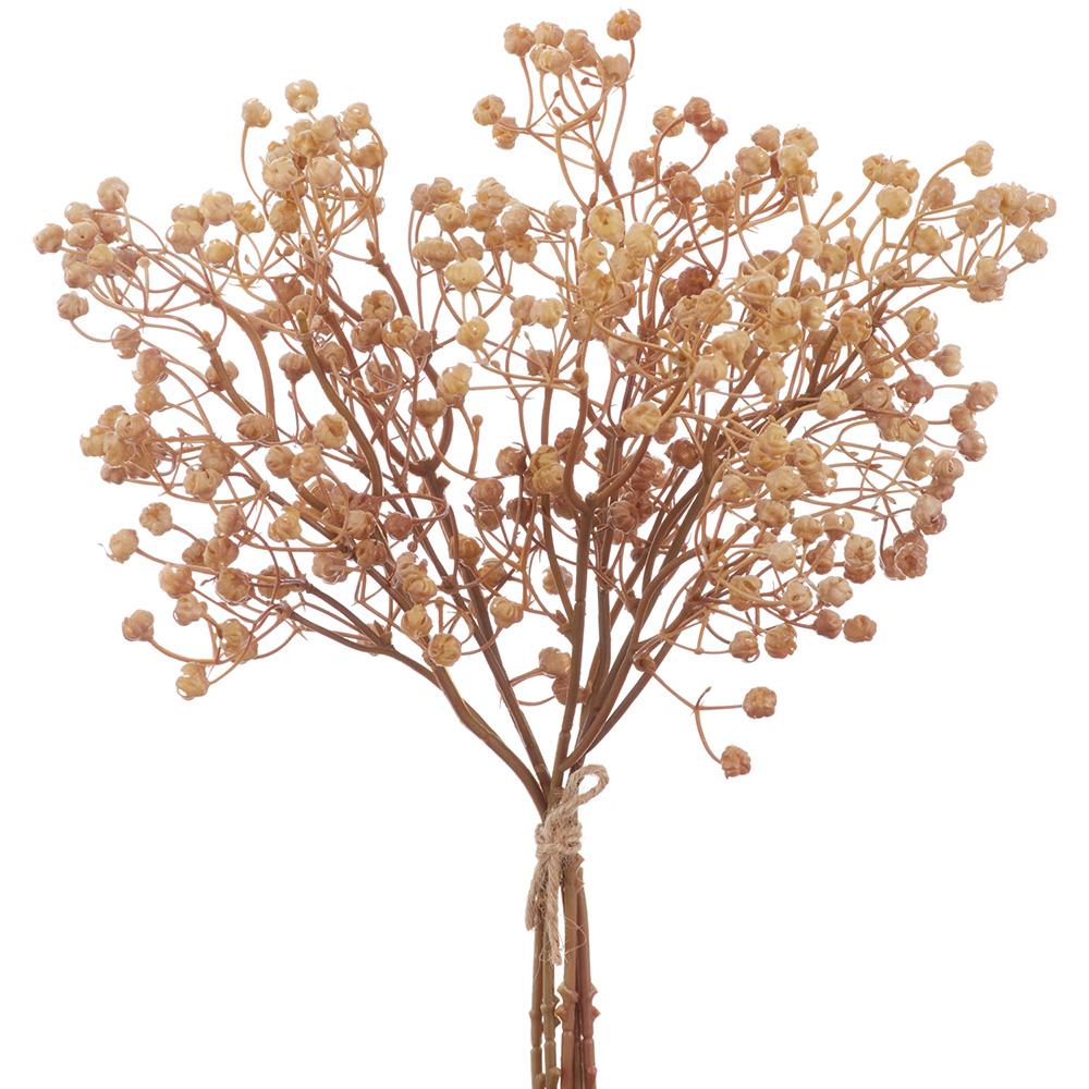 13.5"GYPSOPHILA BUNDLE LIGHYT BROWN