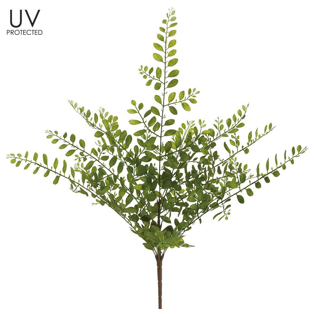 21" UV Protected Black Locust Leaf Bush