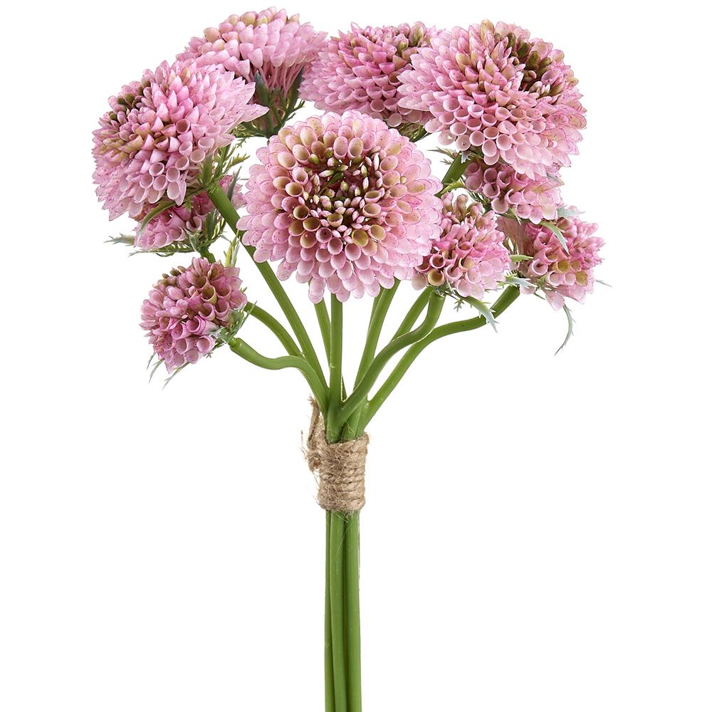 14" Lilac Pompom Dahlia Bundle