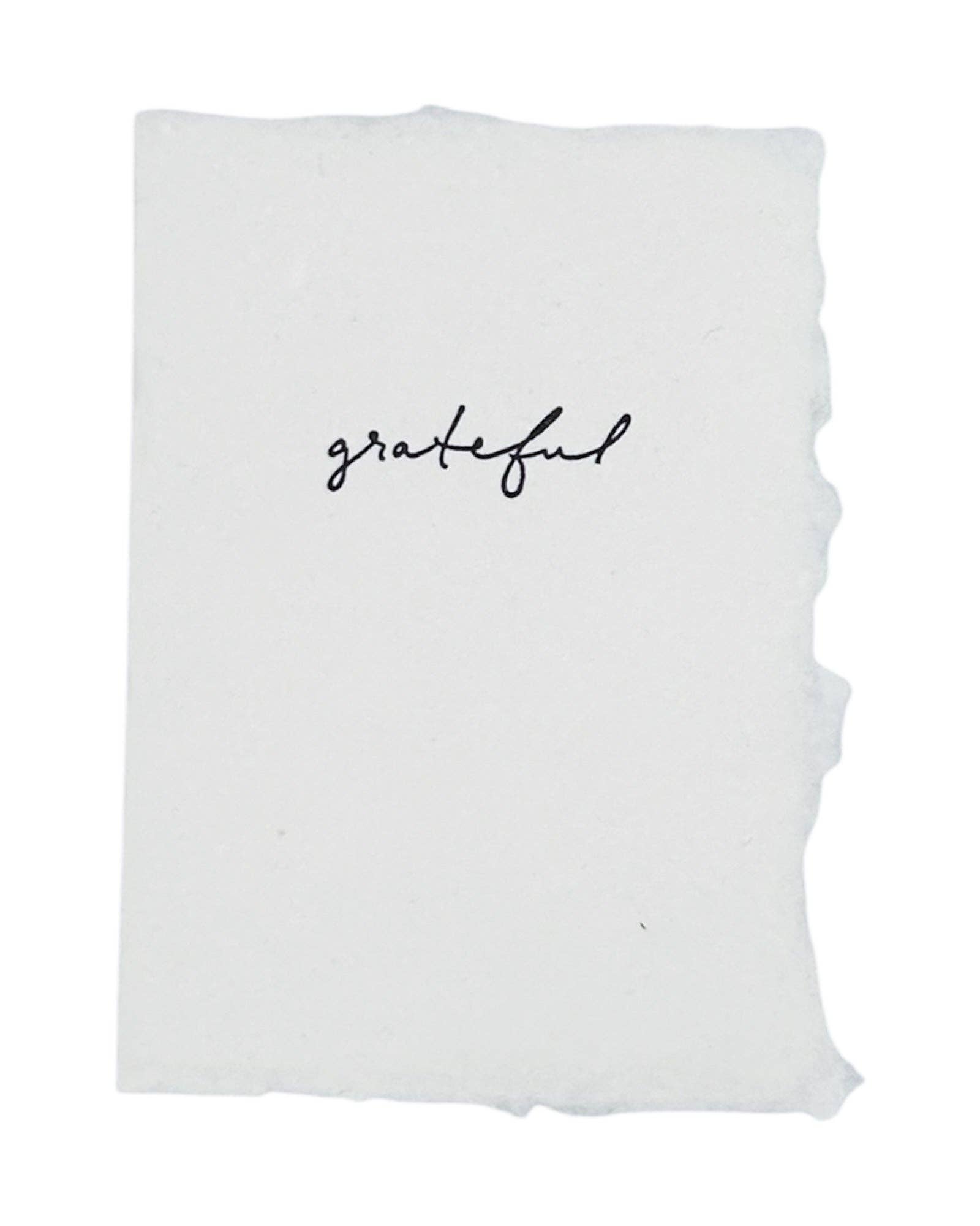 Grateful card