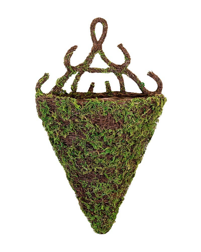 Wicker & Moss Door Basket 13" Diameter