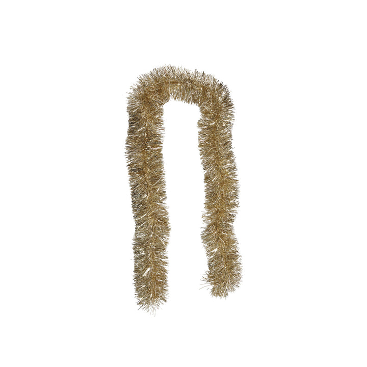 Tinsel Garland, Gold & Silver Finish