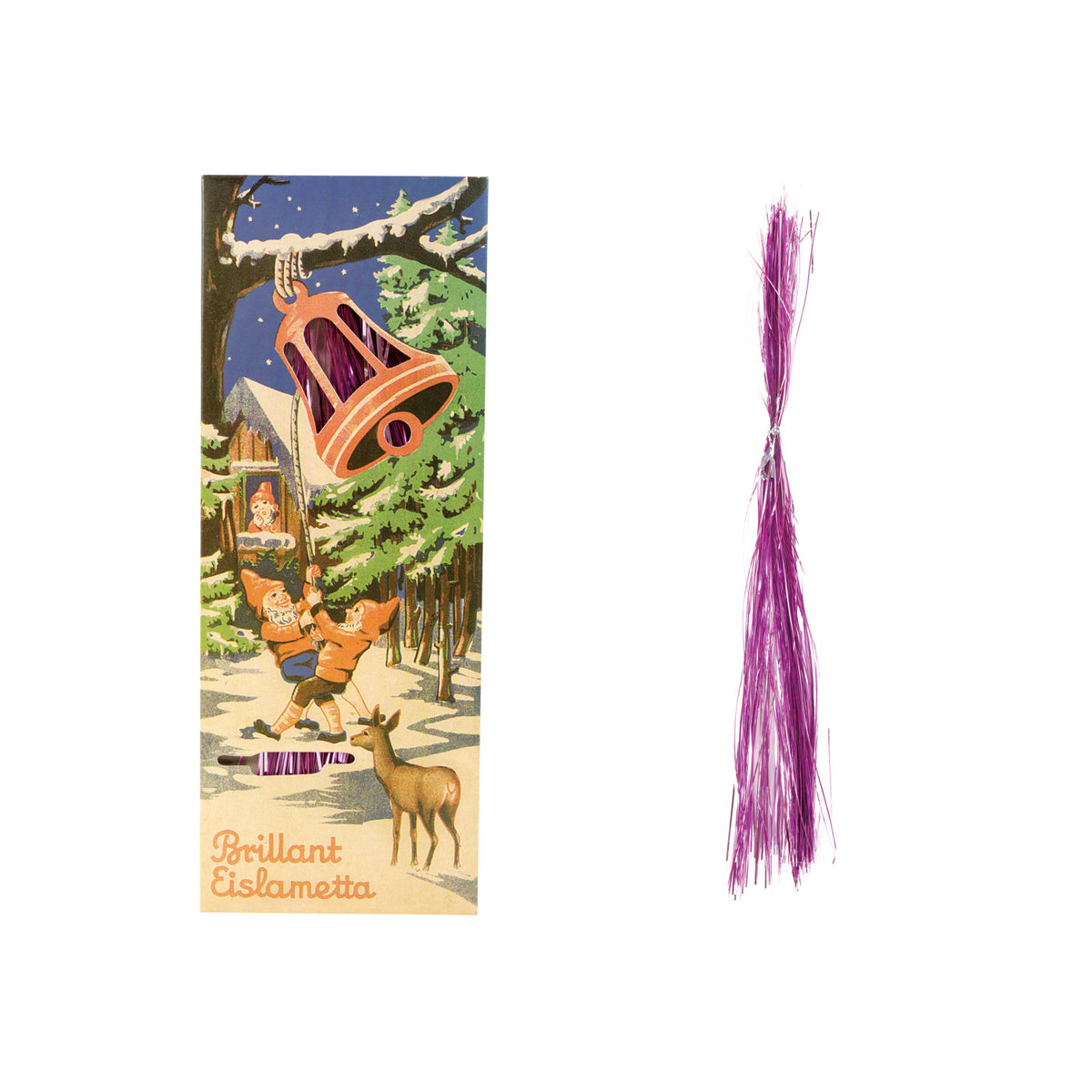 Tinsel Icicles in Box, Pink